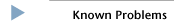 Known Problems