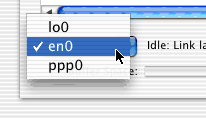 Interface Popup Menu